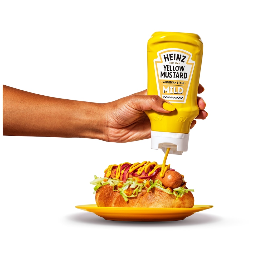 image 1 of Heinz American Style Mild Yellow Mustard 400ML 