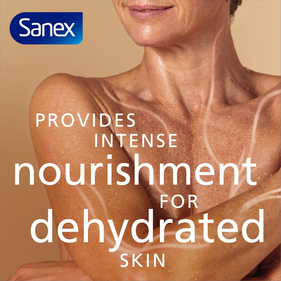 image 1 of Sanex Expert Skin Health+ Ageless Renewal Shower Gel Body Wash 450ml