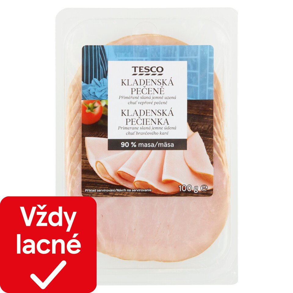 Tesco Kladenská pečienka 100 g