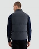 image 3 of F&F Zip Pocket Padded Shower Resistant Gilet in Grey