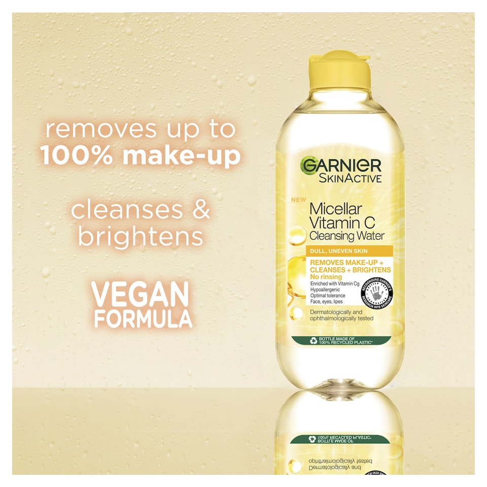 image 1 of Garnier SkinActive Micellar Vitamin C Cleansing Water 400ml