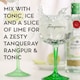 image 5 of Tanqueray Rangpur Lime Gin Bottle 41.3% Vol 70cl
