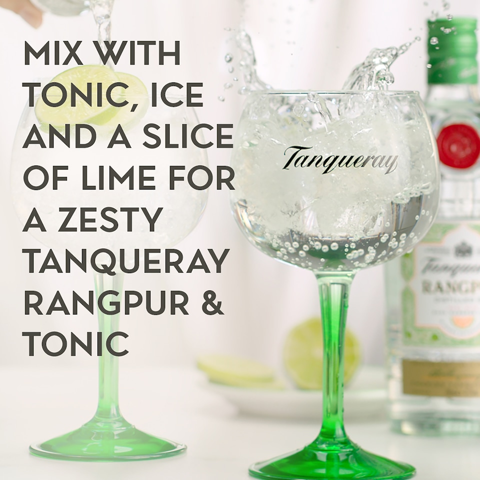 image 1 of Tanqueray Rangpur Lime Gin Bottle 41.3% Vol 70cl