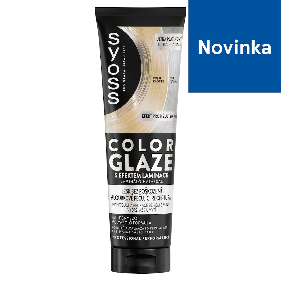 Syoss Glossing toner ultra platinový 130 ml