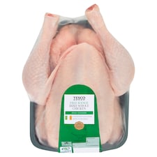 Tesco Free Range Irish Whole Chicken 1.6Kg