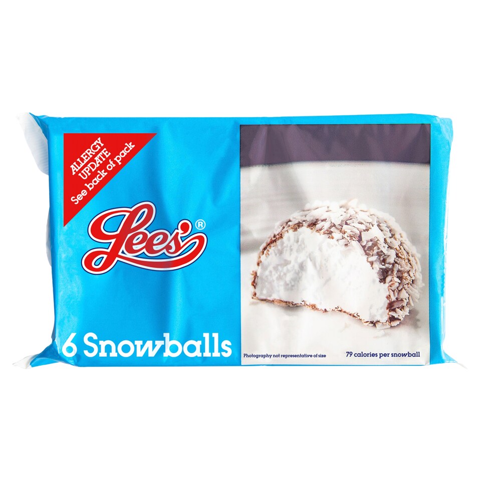 Lees 6 Snowballs 110G