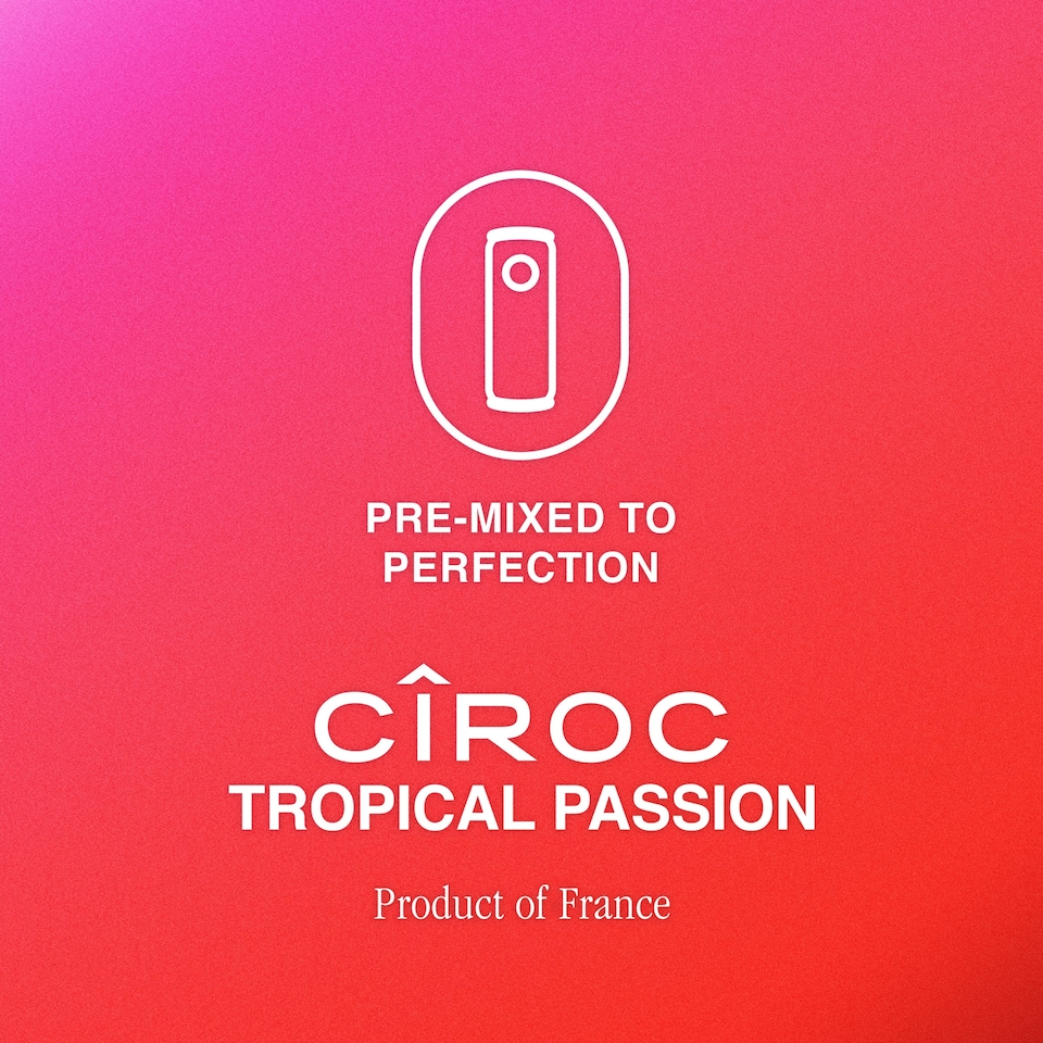 image 1 of Ciroc Tropical Passion and Lemonade 250ml