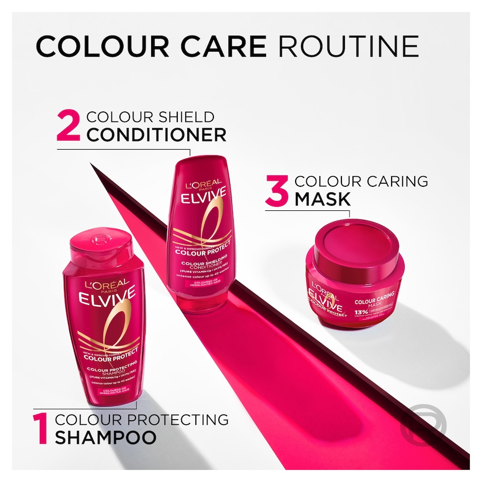 image 1 of L'Oreal Elvive Colour Protect Conditioner 300Ml
