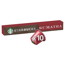 Starbucks by Nespresso Single-Origin Sumatra Espresso Coffee Pods x10 55g