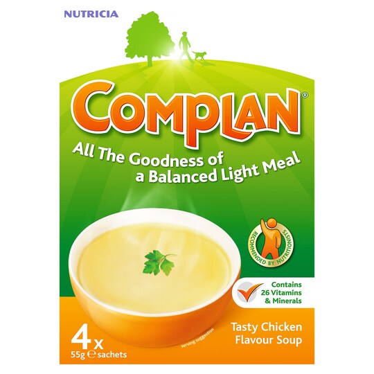 image 1 of Complan Nutritional Drink Chicken 4X55g
