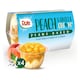 image 1 of Dole Peach Vanilla & Creme 4 X 123G