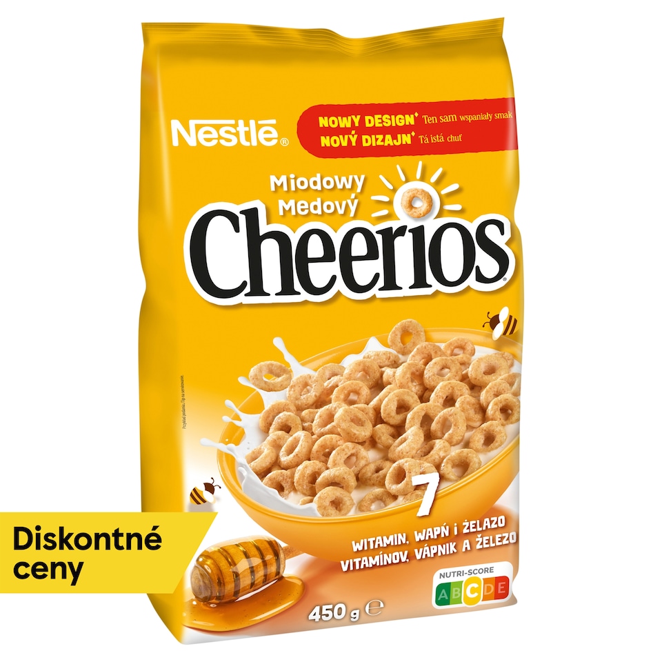  NESTLÉ CHEERIOS cereálie 450 g