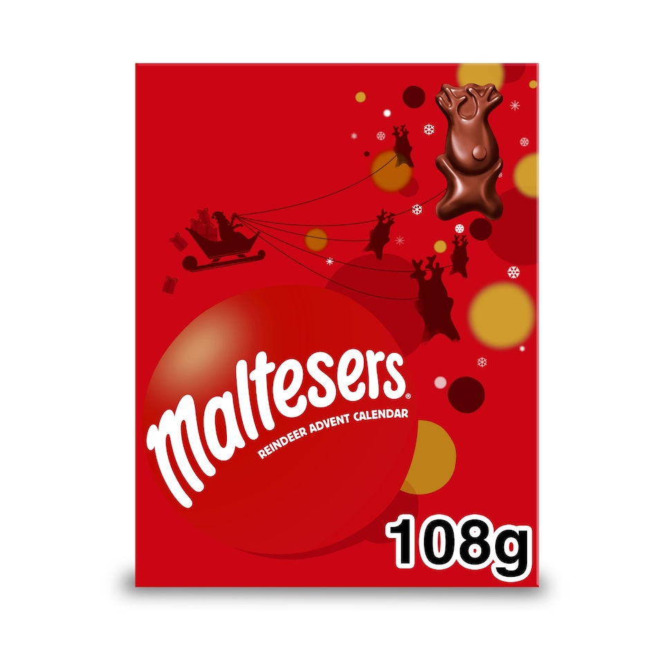 Maltesers Reindeer Chocolate Advent Calendar 108G