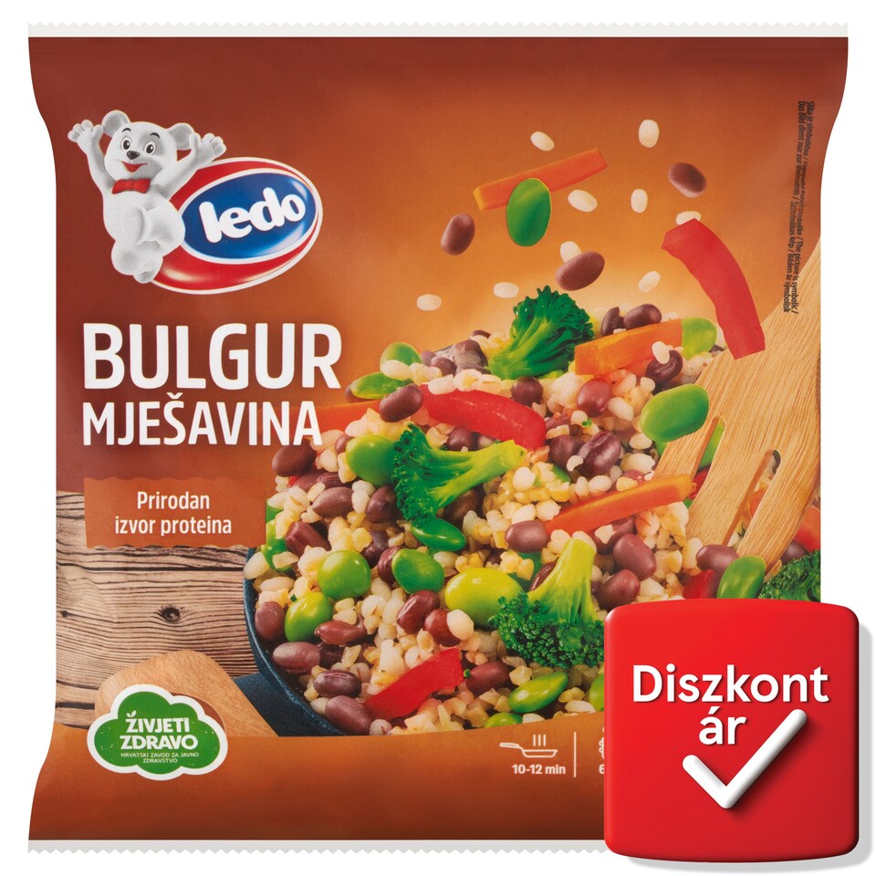 Ledo Bulgur Mix gyorsfagyasztott zöldségek bulgárral és árpával 400 g  1. kép