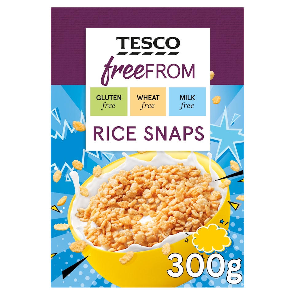 Tesco Free From Rice Snaps 300G