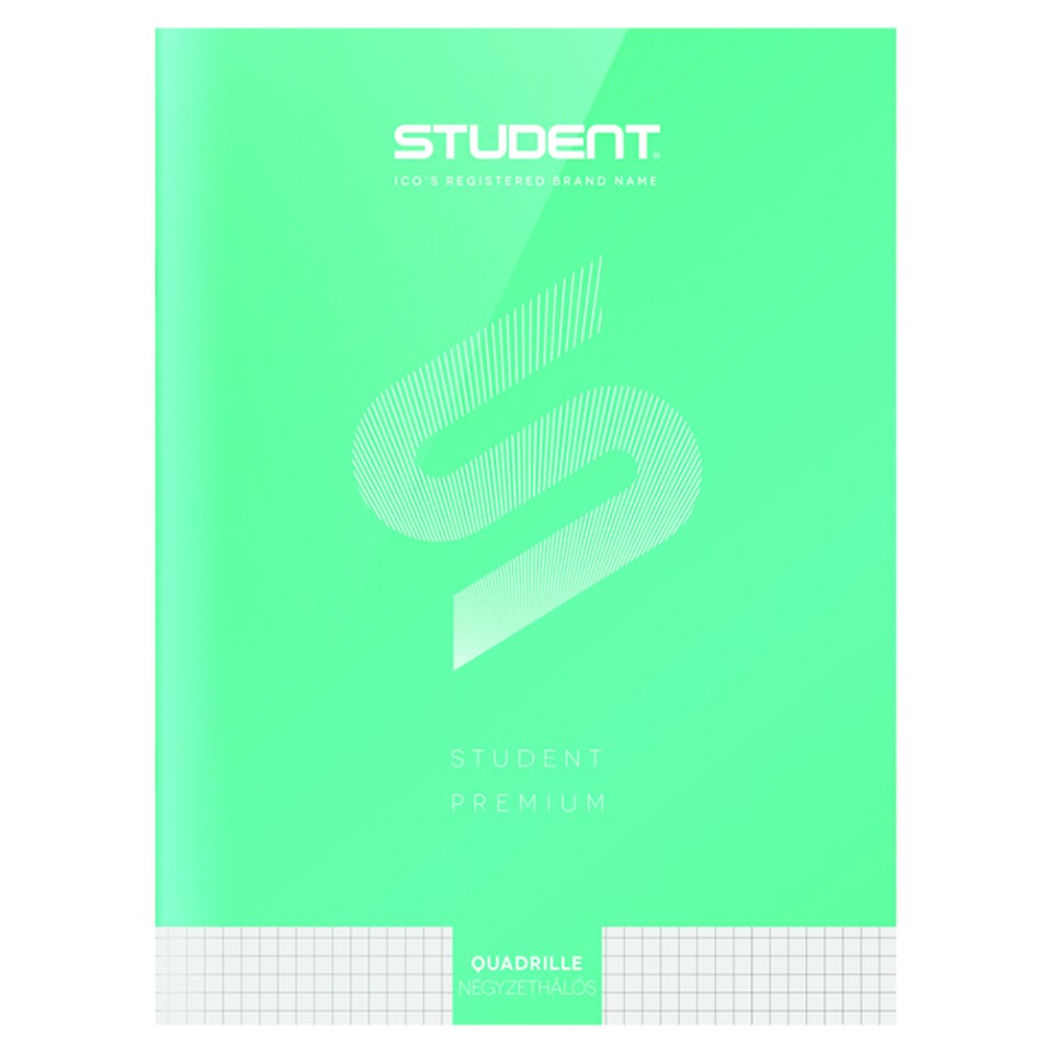 Student négyzethálós füzet A4