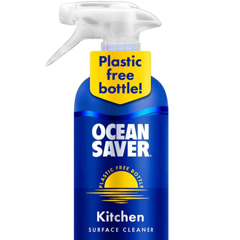 image 1 of OceanSaver Plastic Free Kitchen Surface Cleaner & Degreaser 750ml