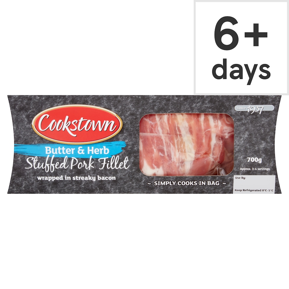 Cookstown Stuffed Pork Fillet 700G