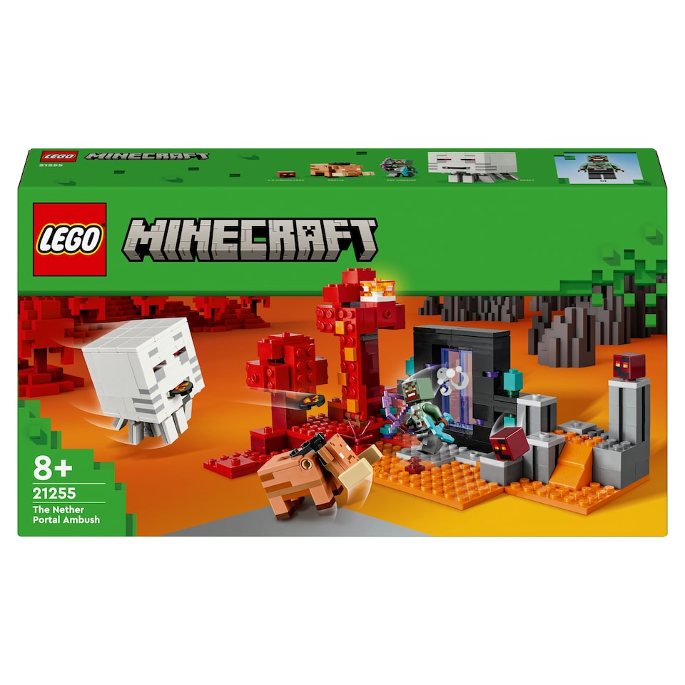 obrázok 1 z LEGO Minecraft 21255 Prepadnutie portálu do Netheru