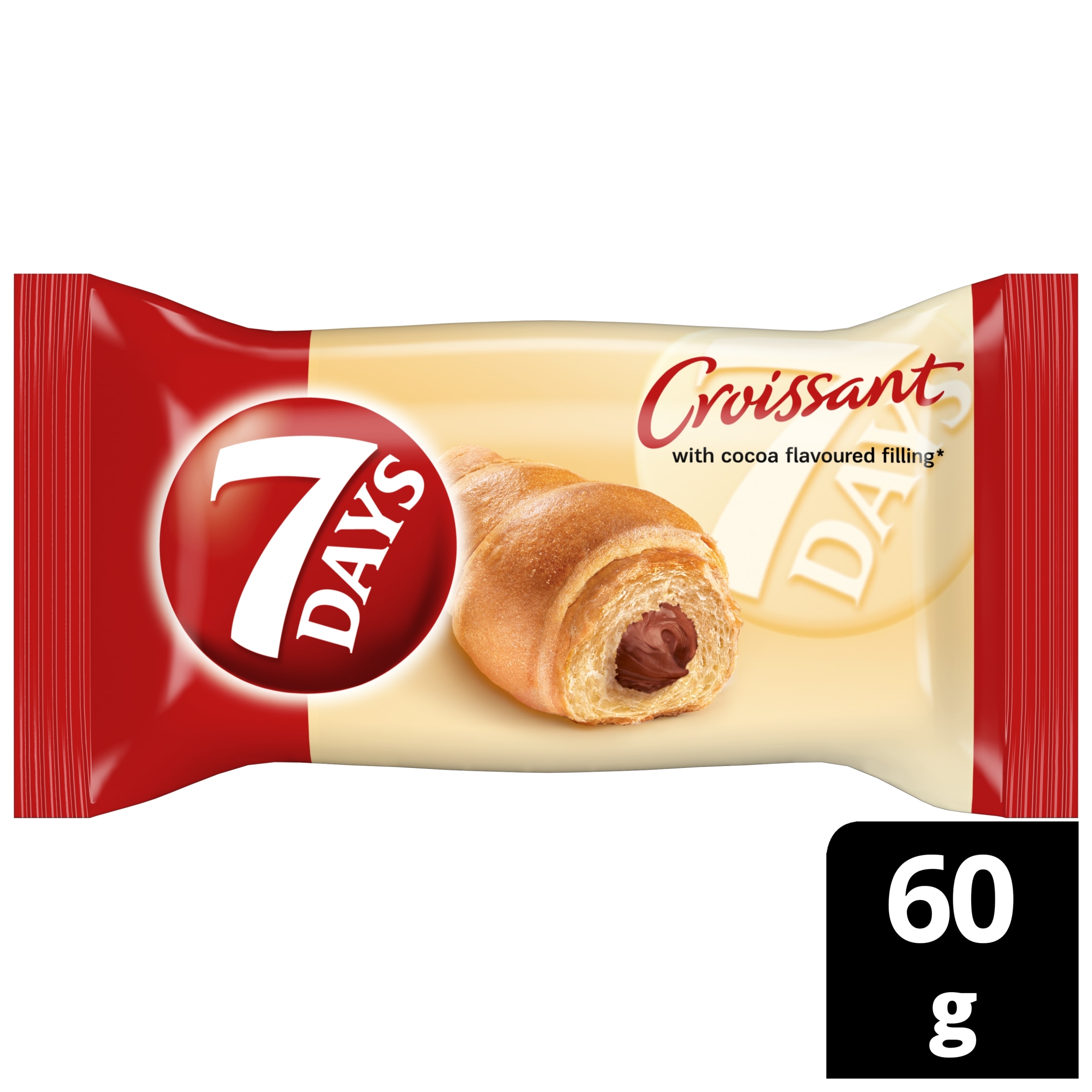 7 Days Croissant with Cocoa Filling 60g