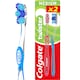 image 1 of Colgate Twister Medium Manual Toothbrush 2 Pack Clipstrip