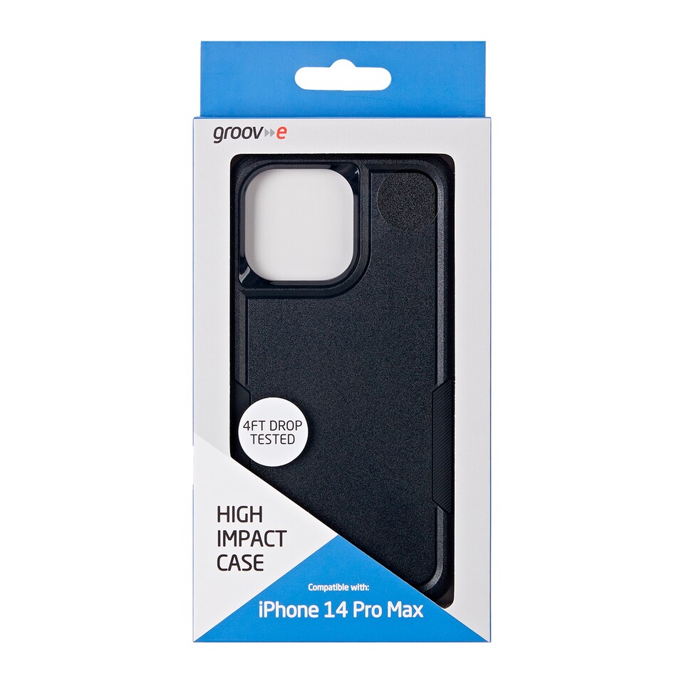 GROOV-E IPHONE 14 PRO MAX HIGH IMPACT CASE