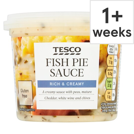 Tesco Fish Pie Sauce 300G Tesco Groceries