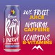 image 2 of Rubicon Raw Energy Raspberry /Blberry 4X500ml