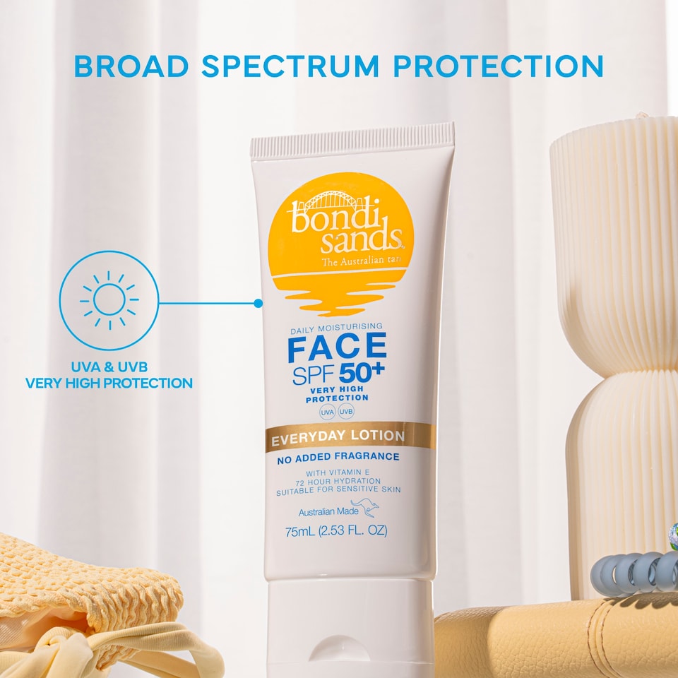 image 1 of BONDI SANDS SPF 50+ EVERYDAY FACE LOTION 75mL