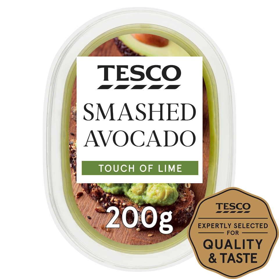 Tesco Smashed Avocado With Lime - 200G