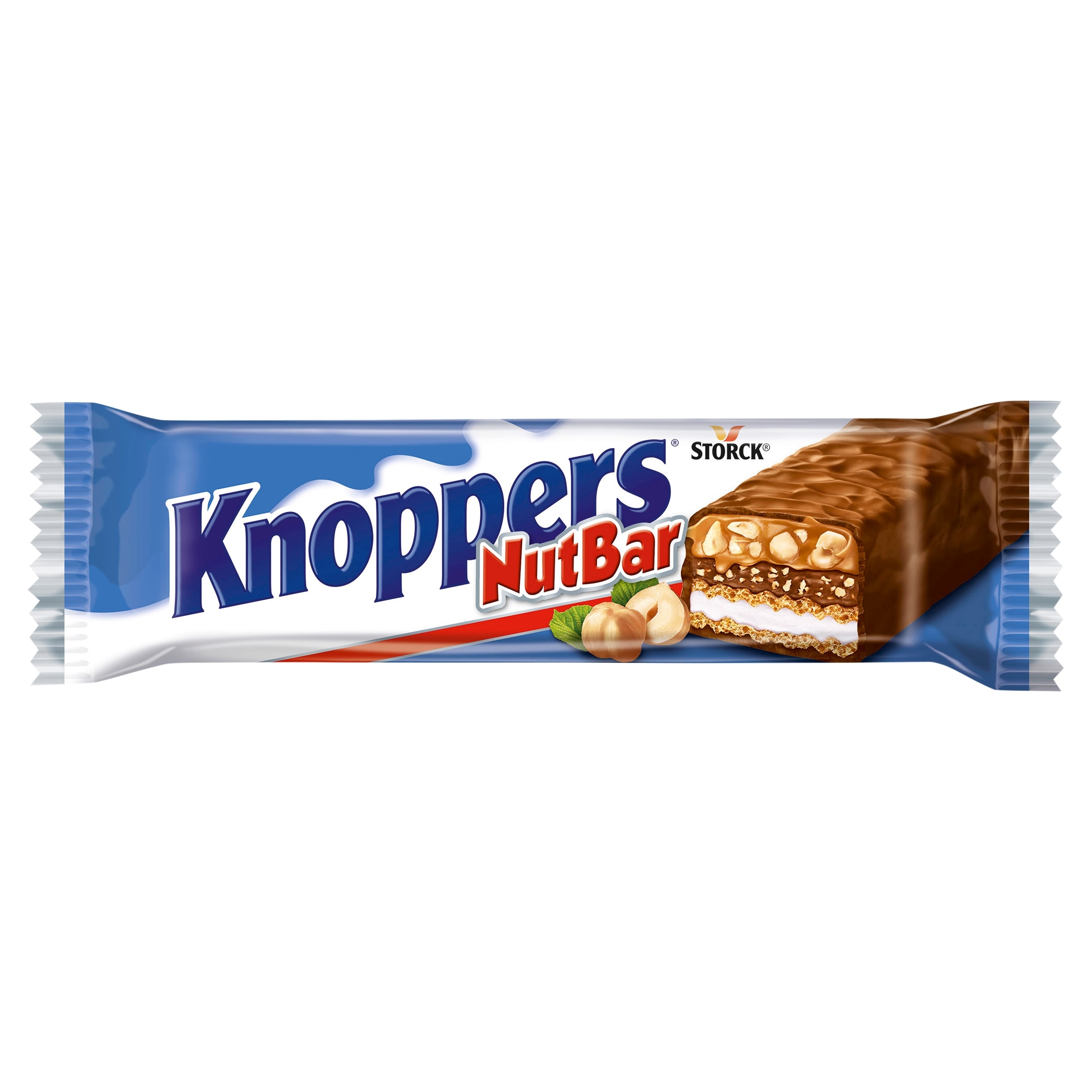 Knoppers Chocolate Coated Waffer With Hazelnut 40G