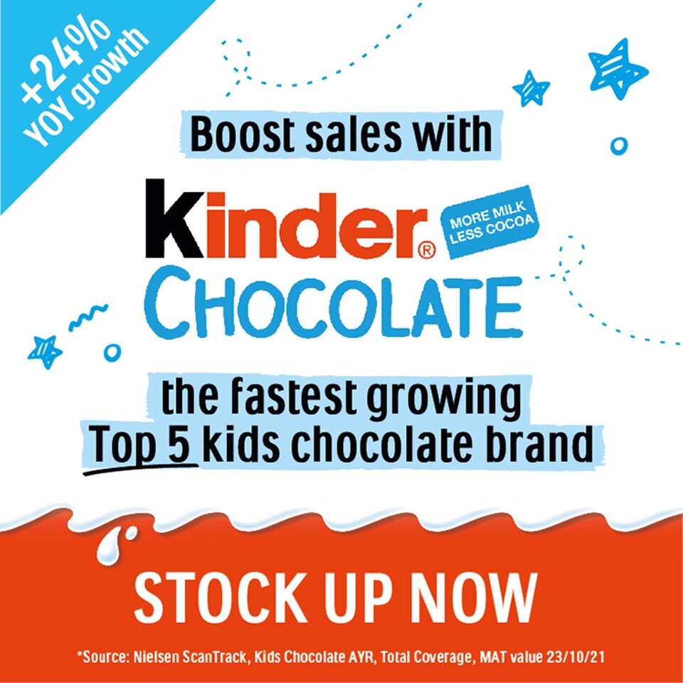 image 1 of Kinder Snack Bar 21G