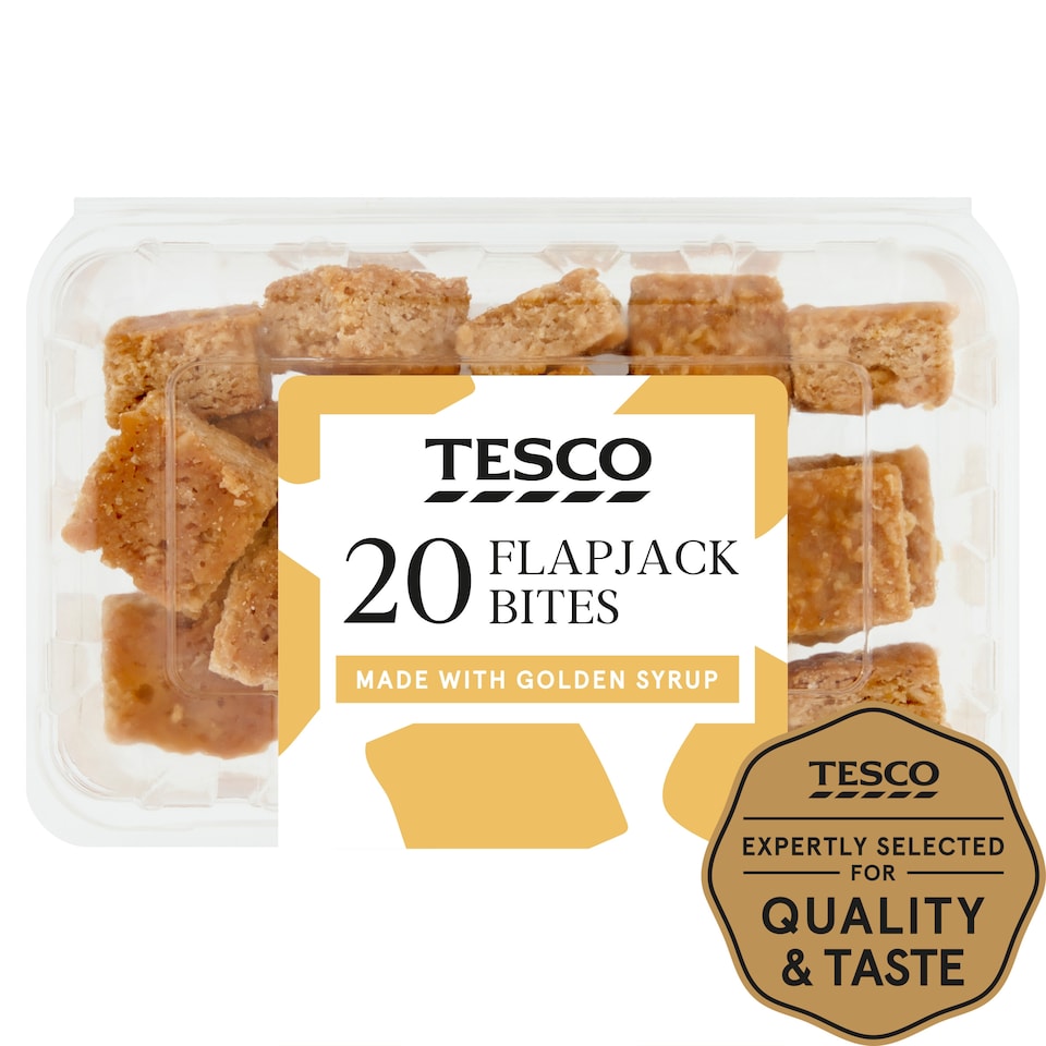 Tesco 20 Flapjack Bites