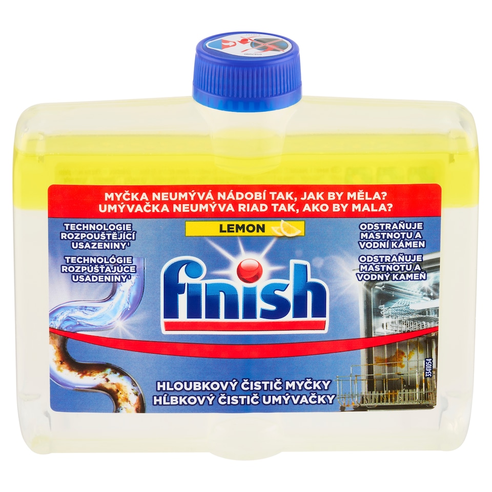 obrázok 1 z Finish Lemon hĺbkový čistič umývačky riadu 250 ml