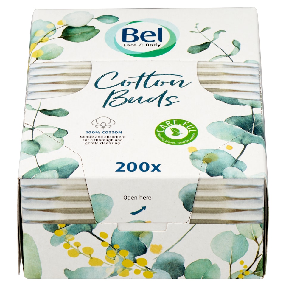 obrázok 1 z Bel Face & Body Cotton vatové tyčinky krabička 200 ks