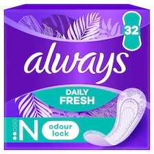 Always Dailies Normal Panty Liners 32 Pack