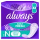 image 1 of Always Dailies Normal Panty Liners 32 Pack