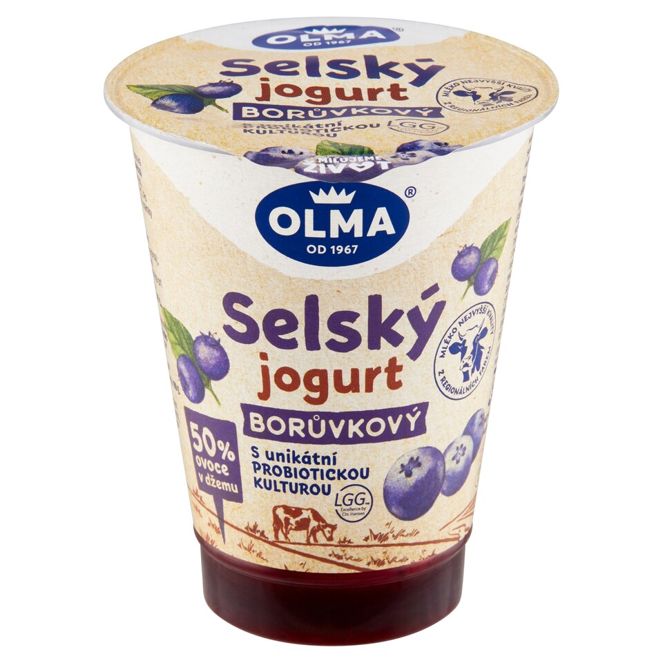 Obrázek 1 pro produkt Olma Selský jogurt 180g