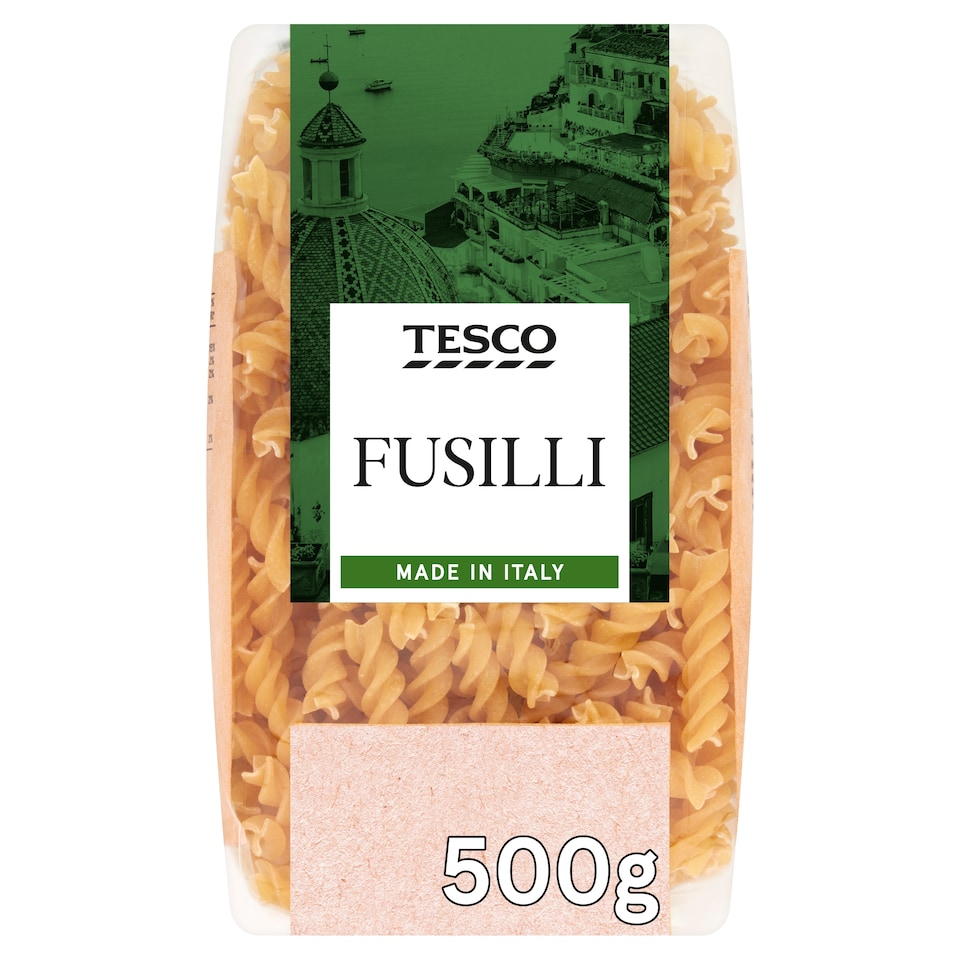 Tesco Fusilli Pasta 500G