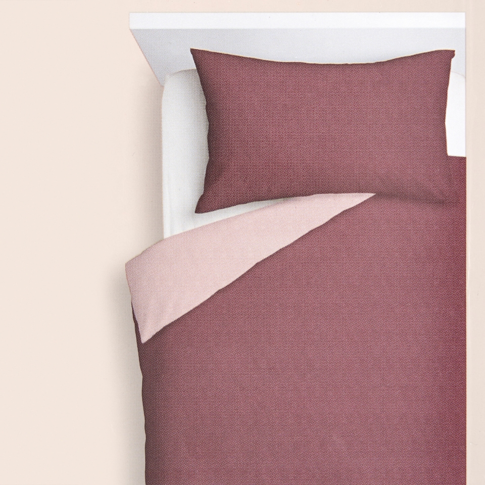 F&F Home Burgundy Reversible ágyneműhuzat garnitúra 140 cm x 200 cm  1. kép