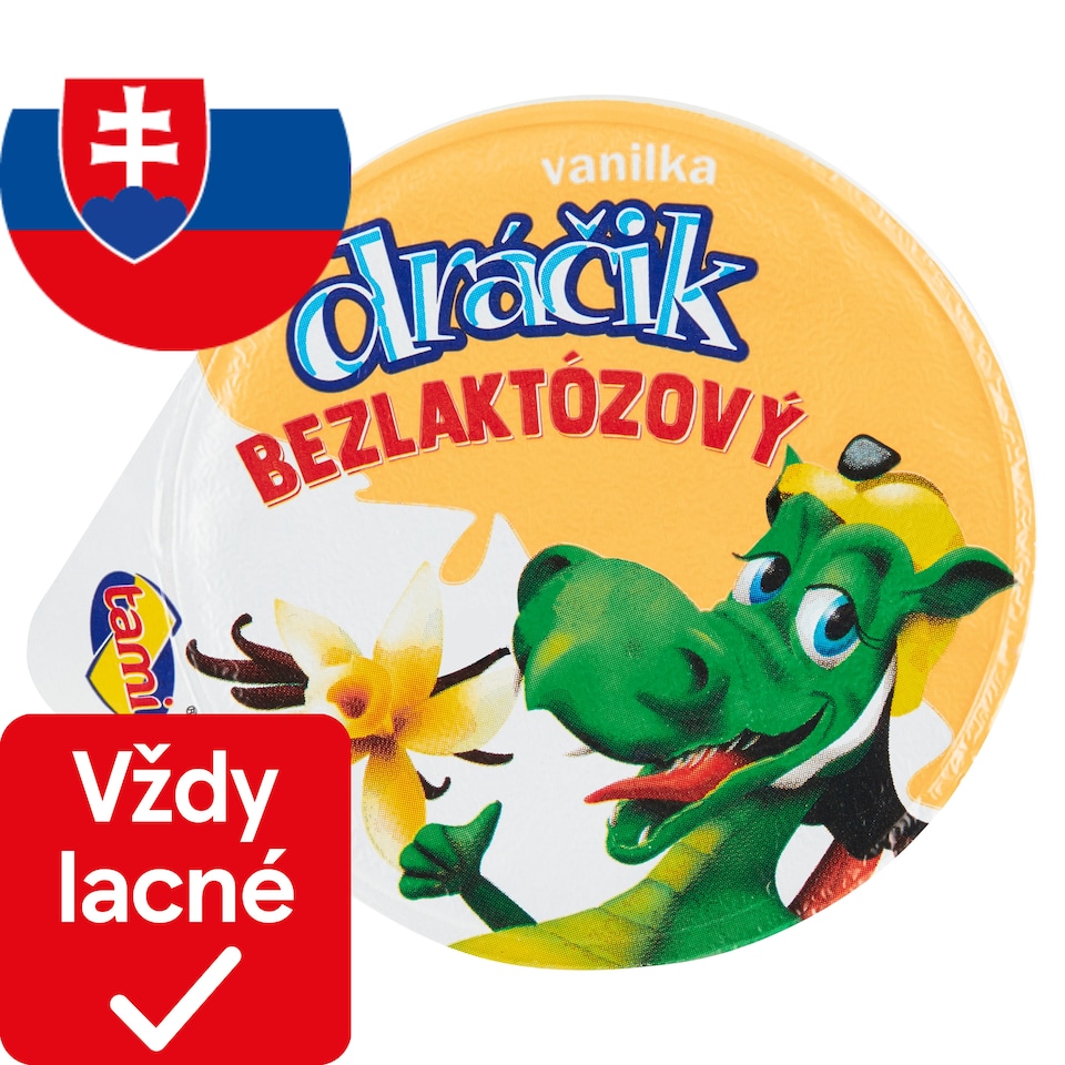 Tami Dráčik Bezlaktózový vanilka 80 g
