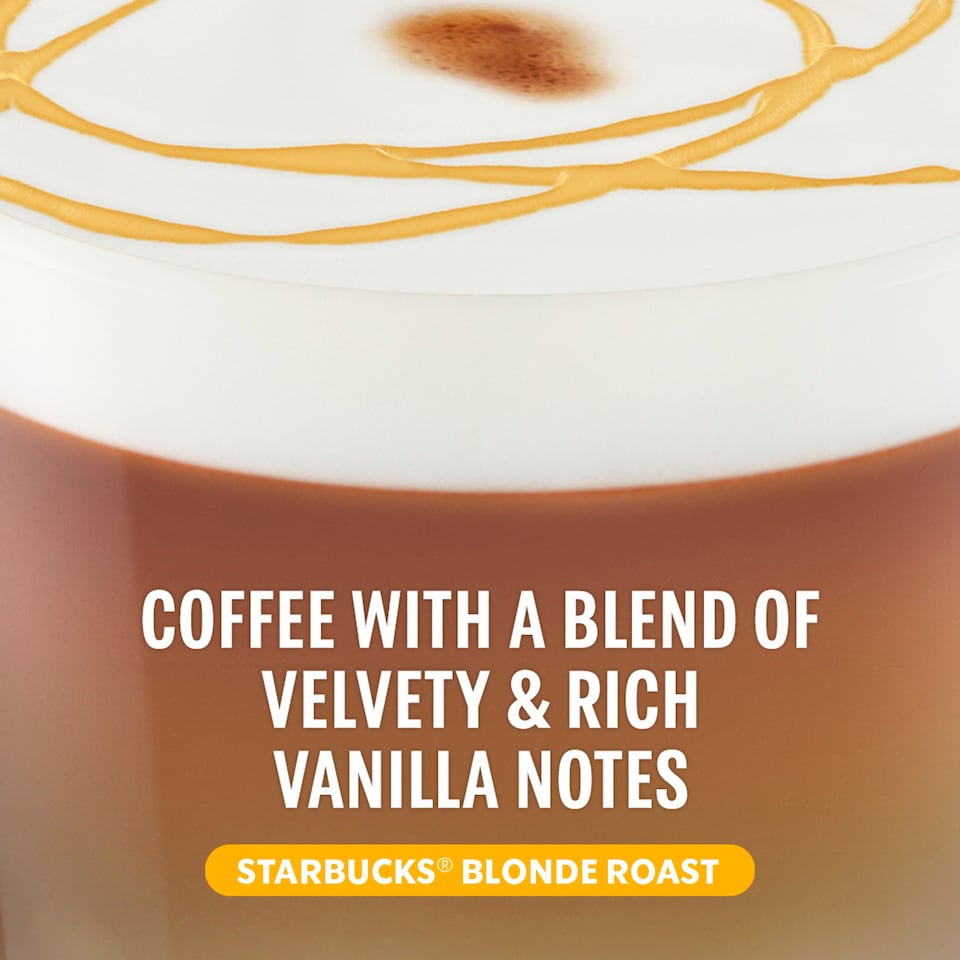 image 1 of Starbucks by Nescafe Dolce Gusto Madagascar Vanilla Macchiato Coffee Pods x12 132g