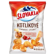 Slovakia Kettle Potato Chips Sweet Chili and Paprika 100 g
