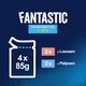 image 2 of Felix Fantastic Pouches for Cats Salmon, Flounder in Jelly 4 x 85g