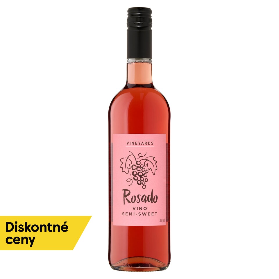 Vineyards Dunántúli Cuvée Semi-Sweet Rose Wine 750 ml
