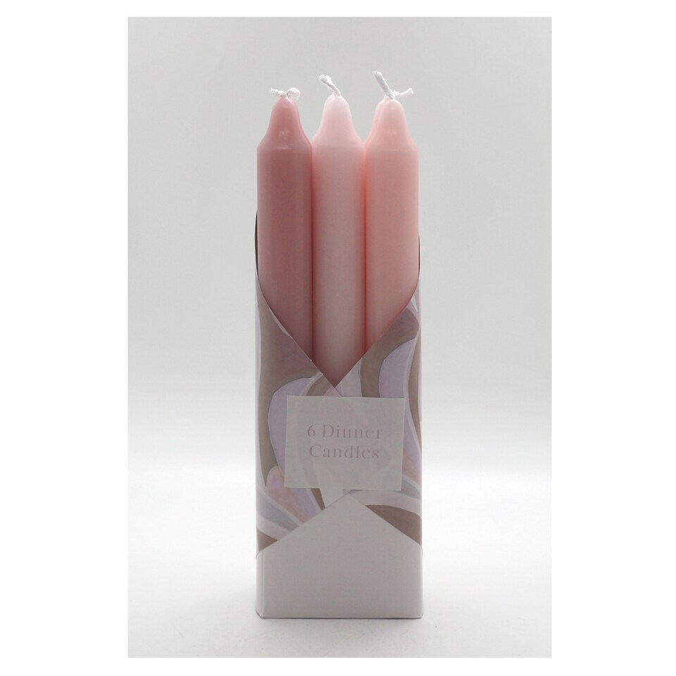 Tesco Intimate Dinner Candles 6X50g Tesco Groceries