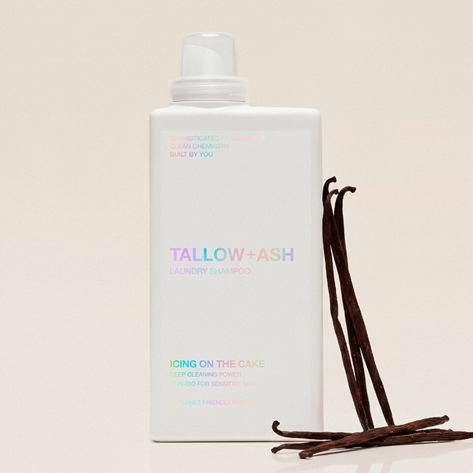 image 1 of Tallow + Ash Icing on the cake Laundry Shampoo 800ml
