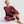 Red, F&F Textured Candy Cane Print Top and Trousers Pyjamas in Red