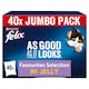 image 1 of Felix As Good As It Looks Favourites Selection in Jelly Wet Cat Food 40x85g
