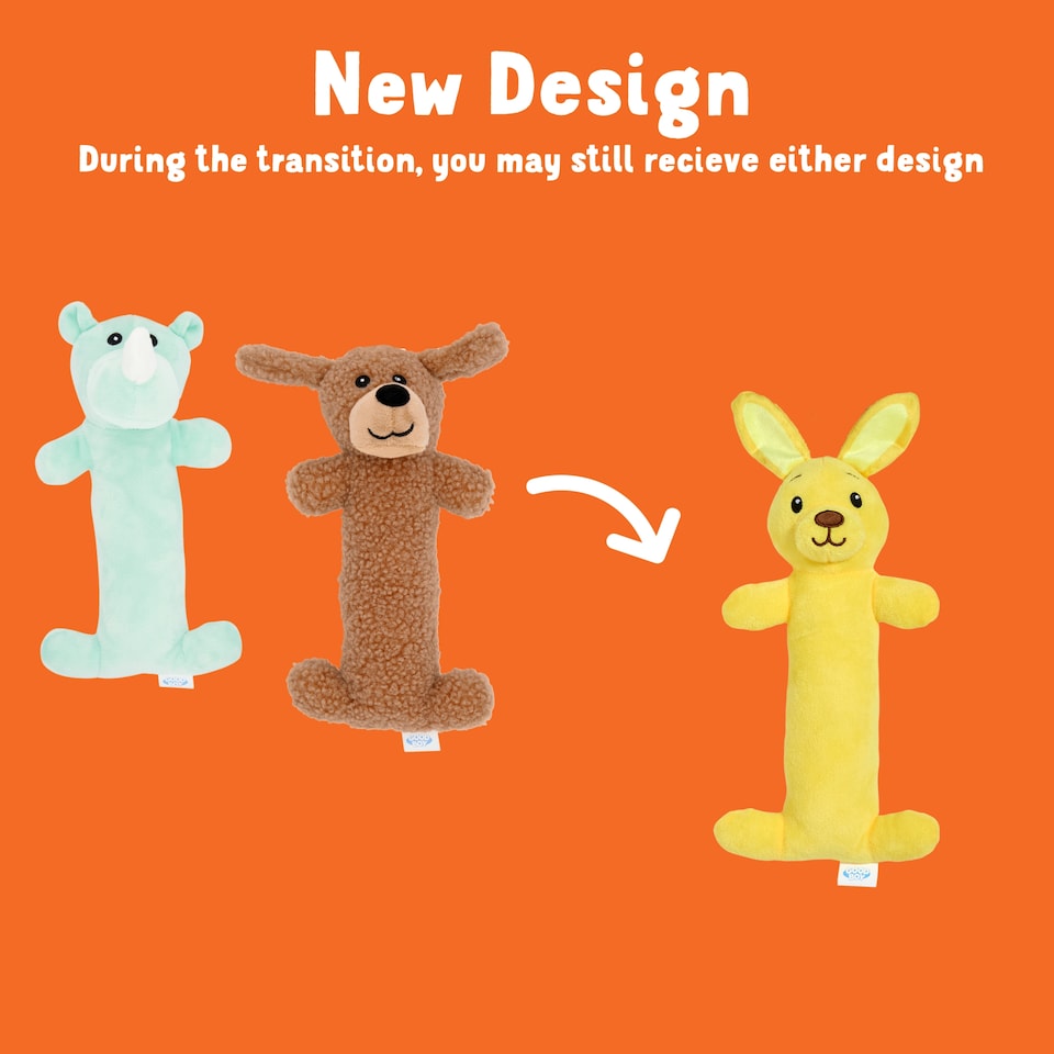 image 1 of Good Boy Wagtastic Soft Plush Dog Toy